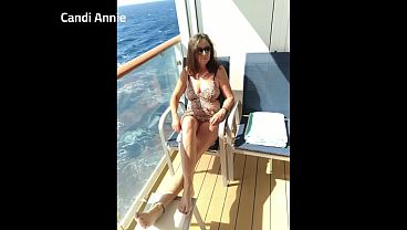 Caribbean Cruise with Mature Sexy Swinging GILF Slut Candi Annie free edition!