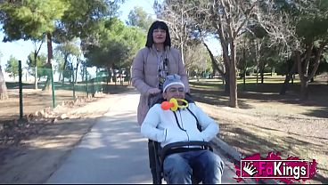 Depraved milf bangs the guy she’s babysitting. >Sandra V is a shameless slutmom on FAKings